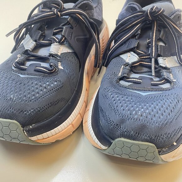 Hoka One One Women's Size 8 Gaviota 2 Running Shoe Navy and Peach - Picture 9 of 16